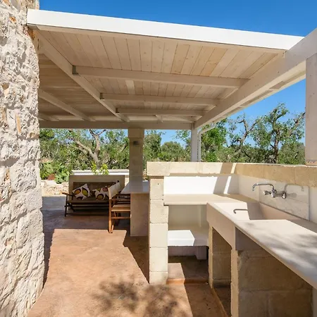 Trullo Cecapesce Con Piscina By Wonderful Italy ヴィラ カロヴィーニョ